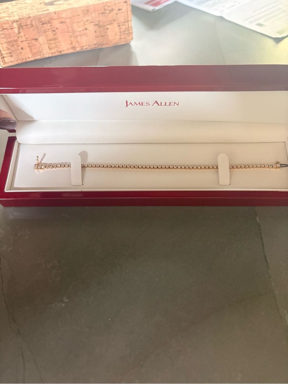 Women’s Gold Tennis Bracelet - Classic Gold